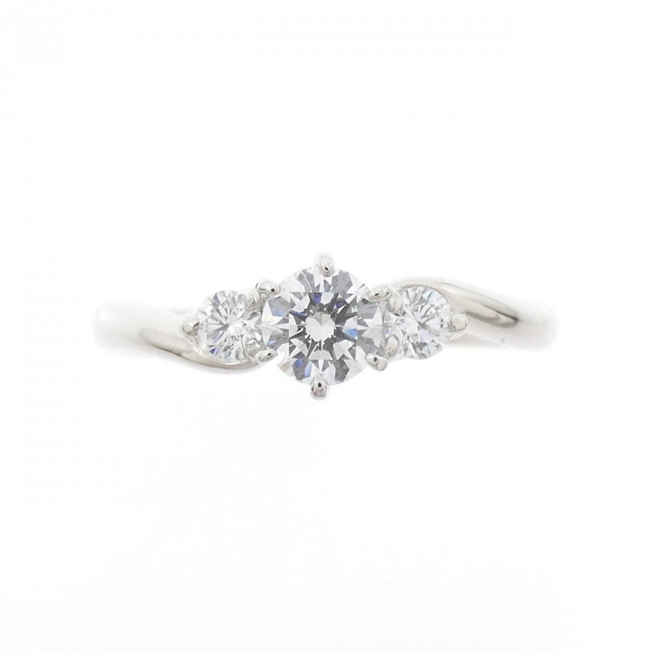 PT900 ダイヤモンド リング 0.271CT H VS1 VG