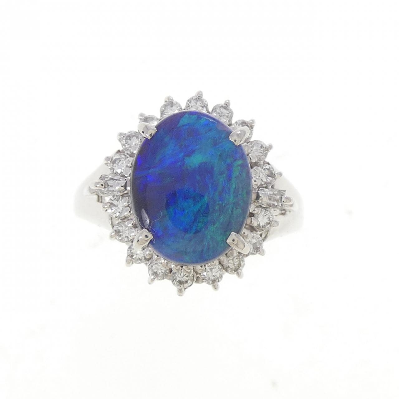 PT900 ブラックオパール リング 1.88CT