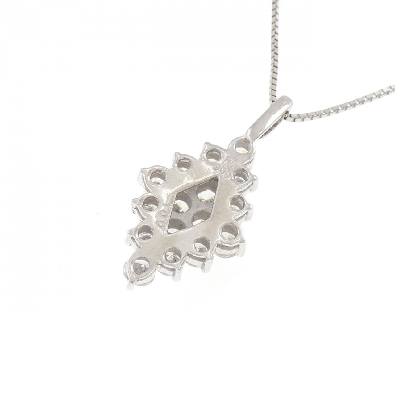 PT900/PT850 ダイヤモンド ネックレス 1.00CT
