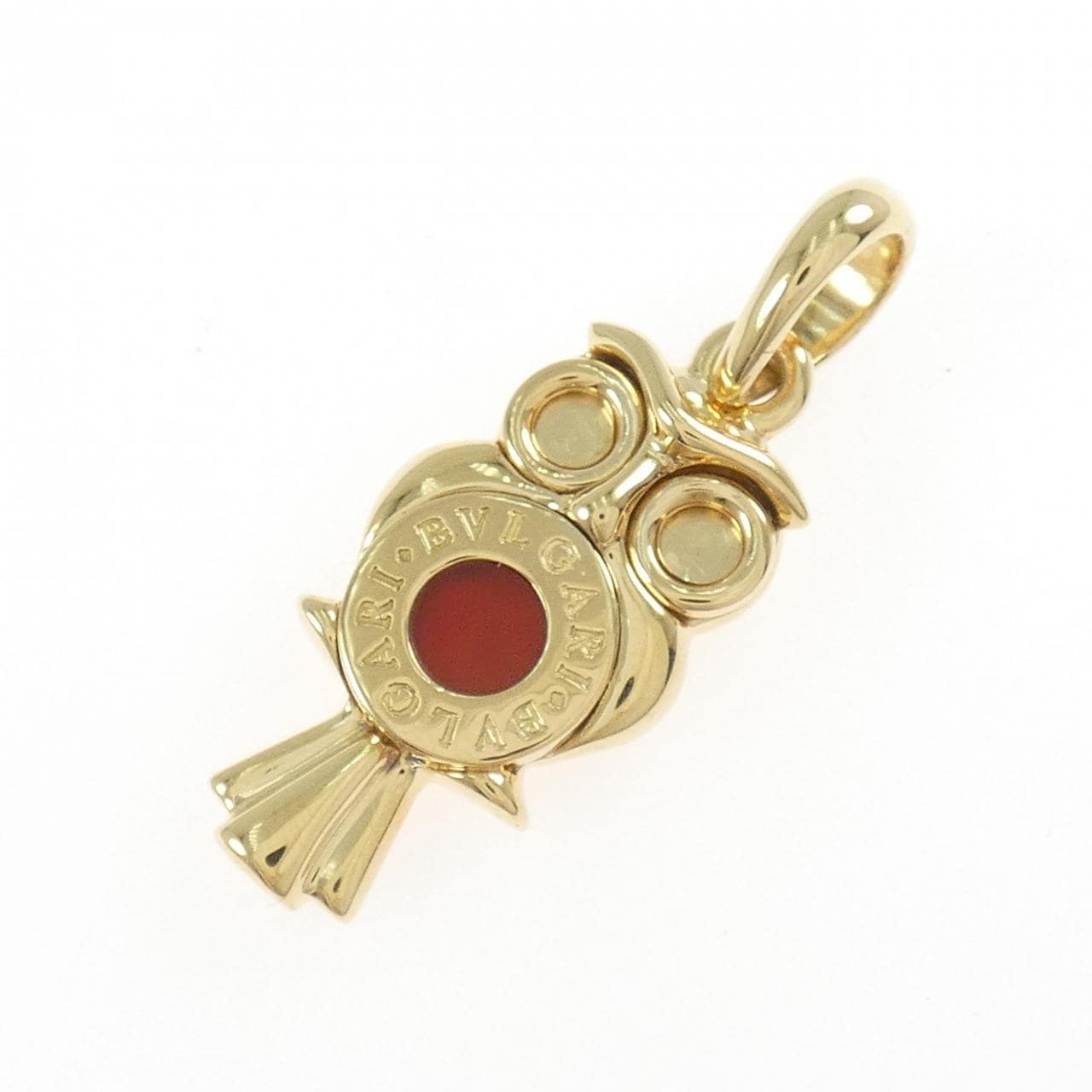 ブルガリ カーネリアン ペンダント