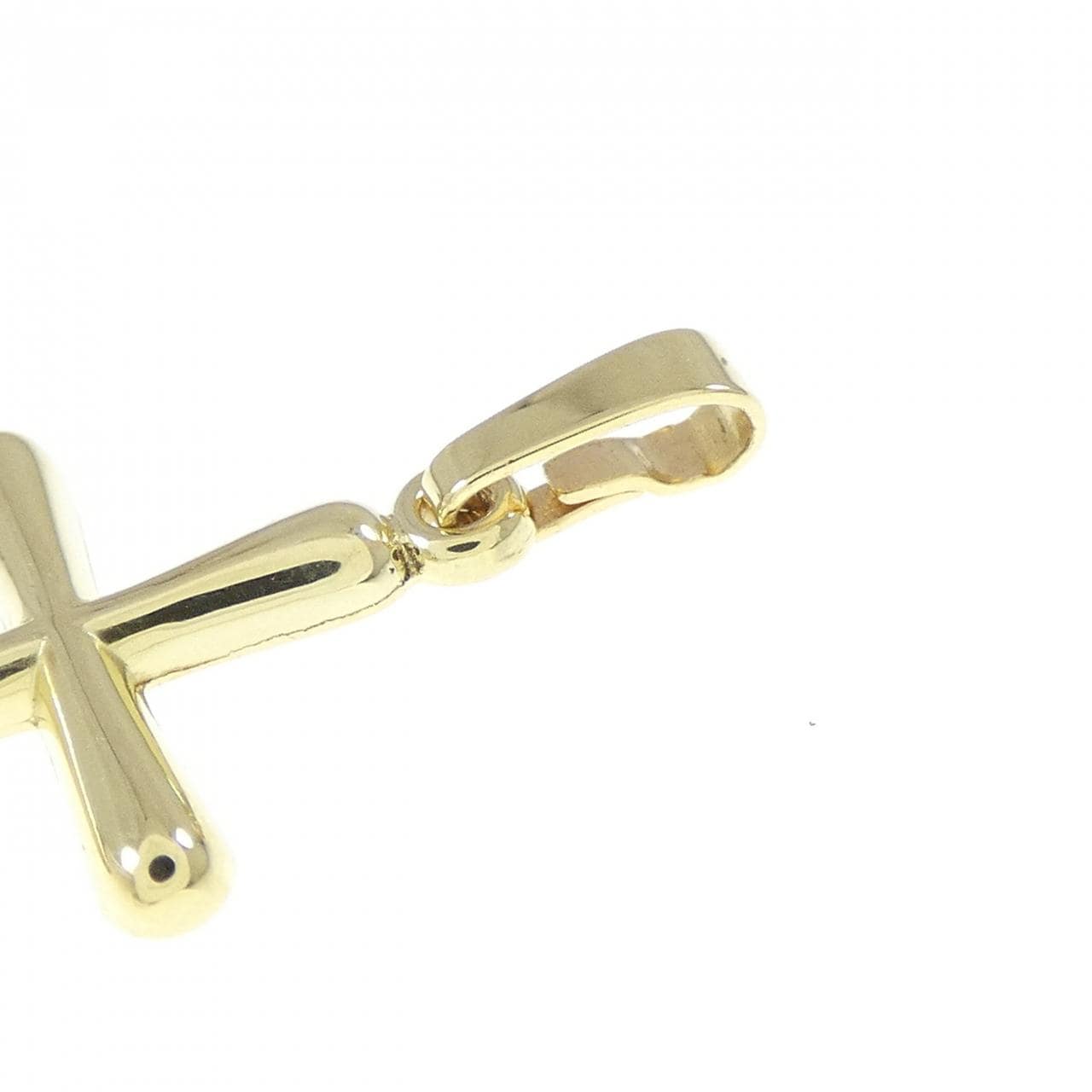 K18YG クロス ペンダント