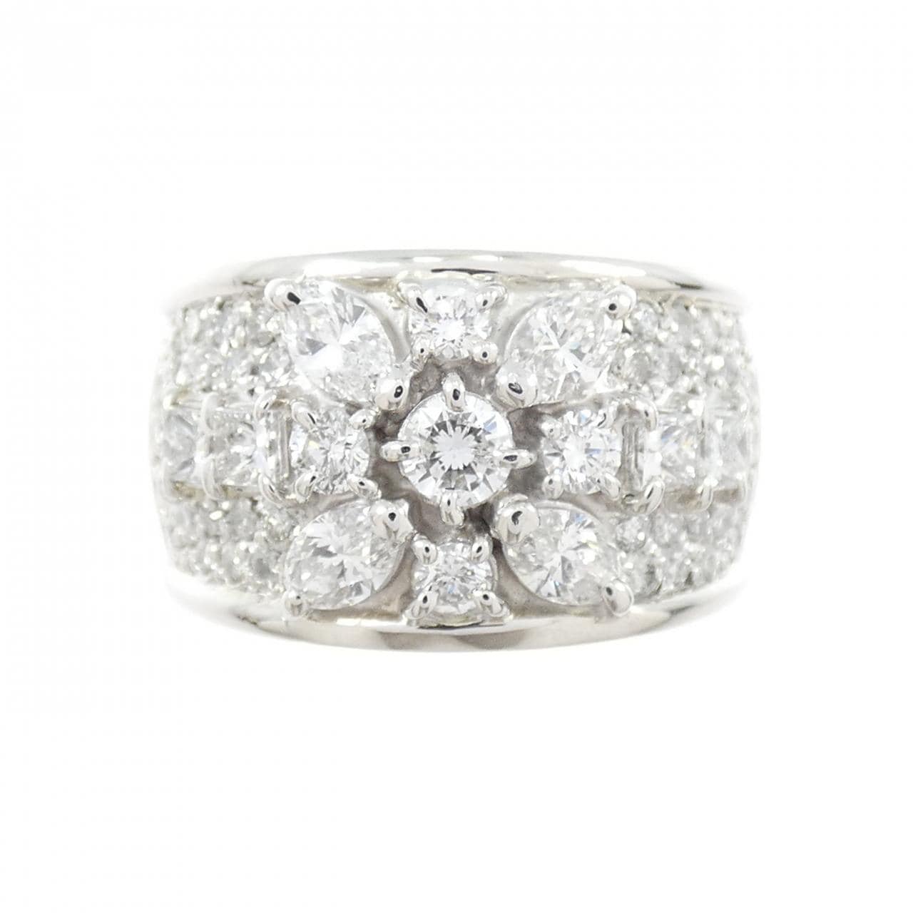 PT900 ダイヤモンド リング 1.37CT