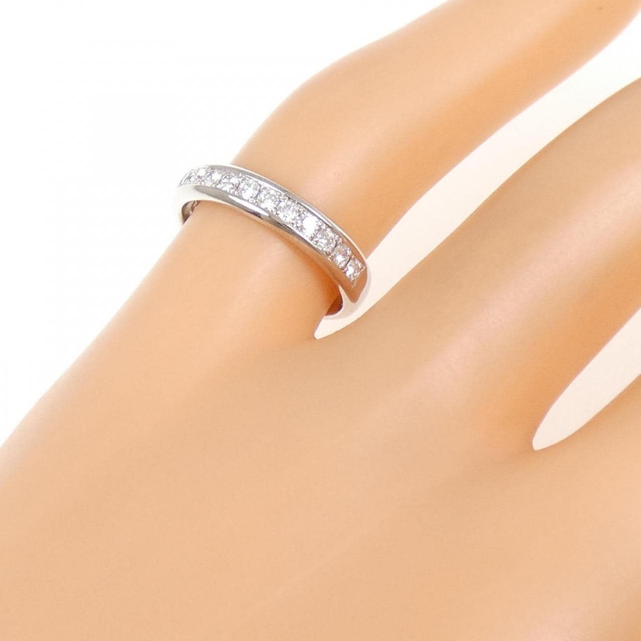 PT900 ダイヤモンド ピンキー リング 0.170CT