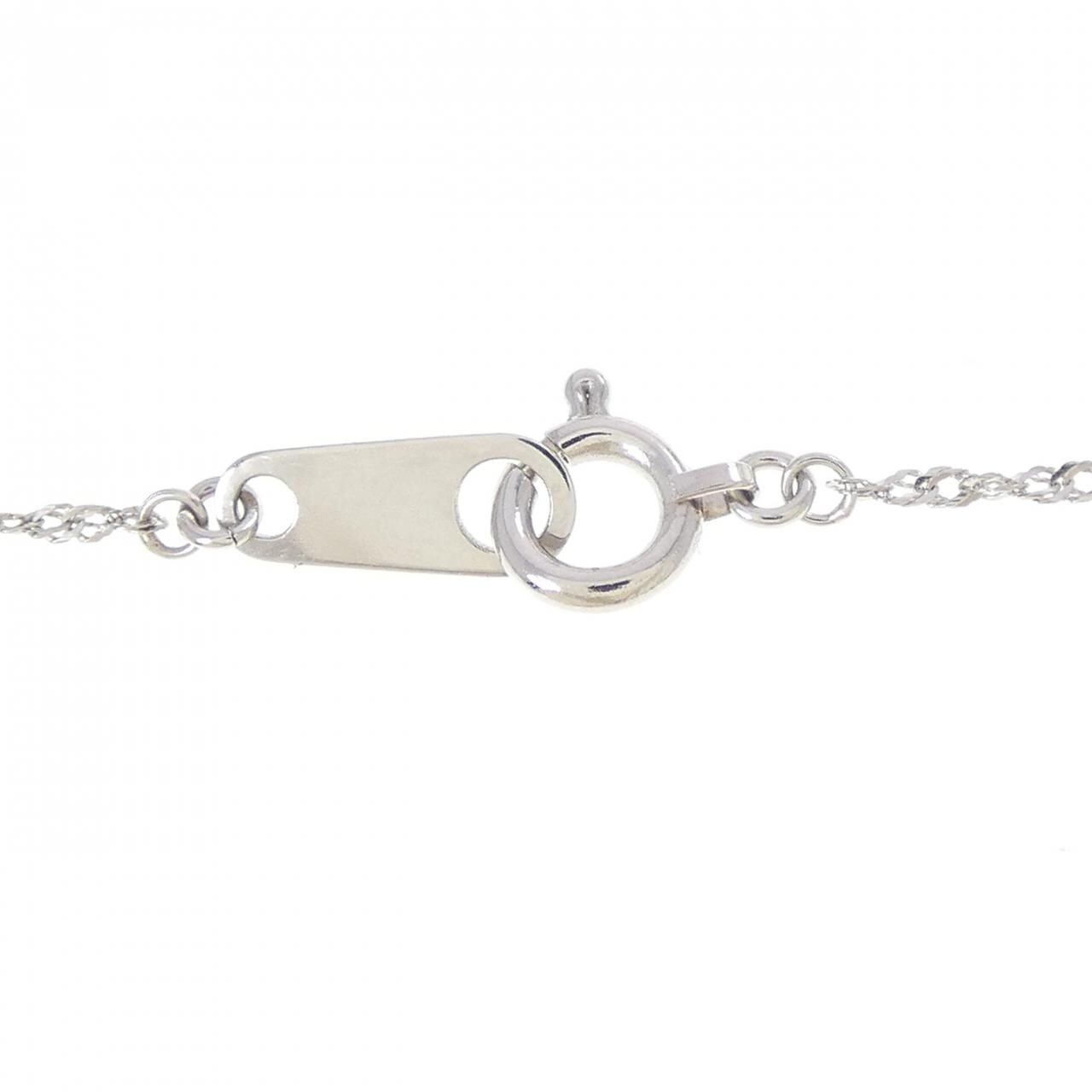 PT900/PT850 クロス ダイヤモンド ネックレス 0.15CT