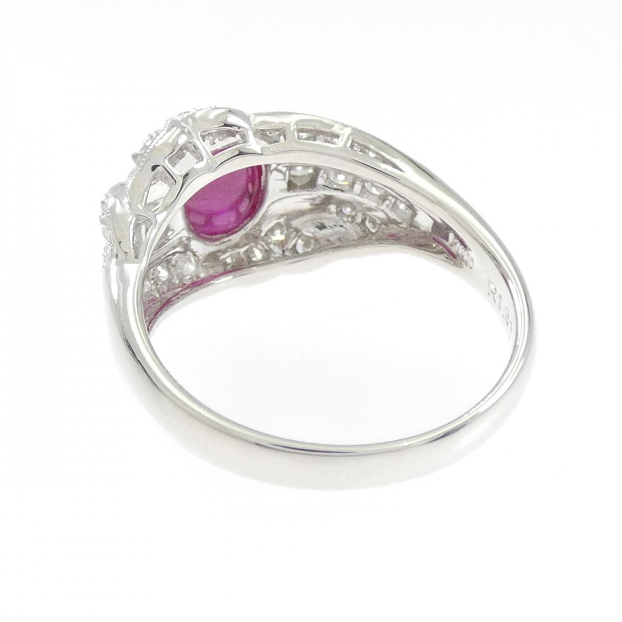 PT900 ルビー リング 1.87CT