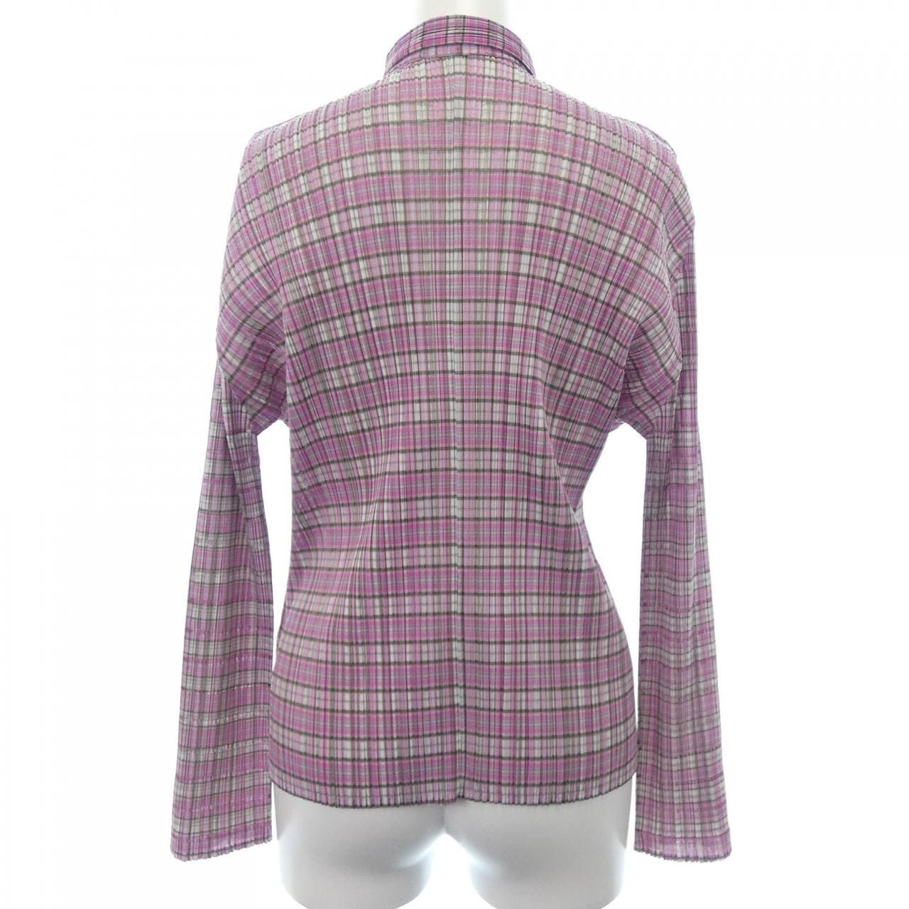 【ヴィンテージ】プリーツプリーズ PLEATS PLEASE 2005 チェック PP51-JJ653 7560036 シャツ