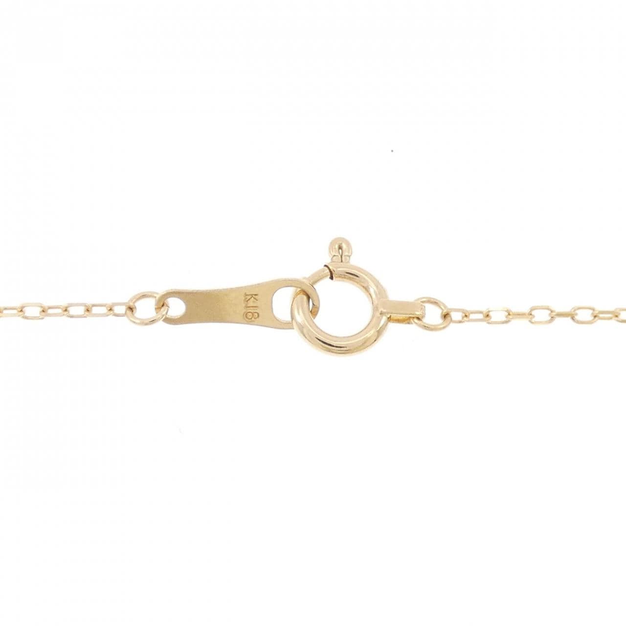 K18YG ダイヤモンド ネックレス 0.30CT
