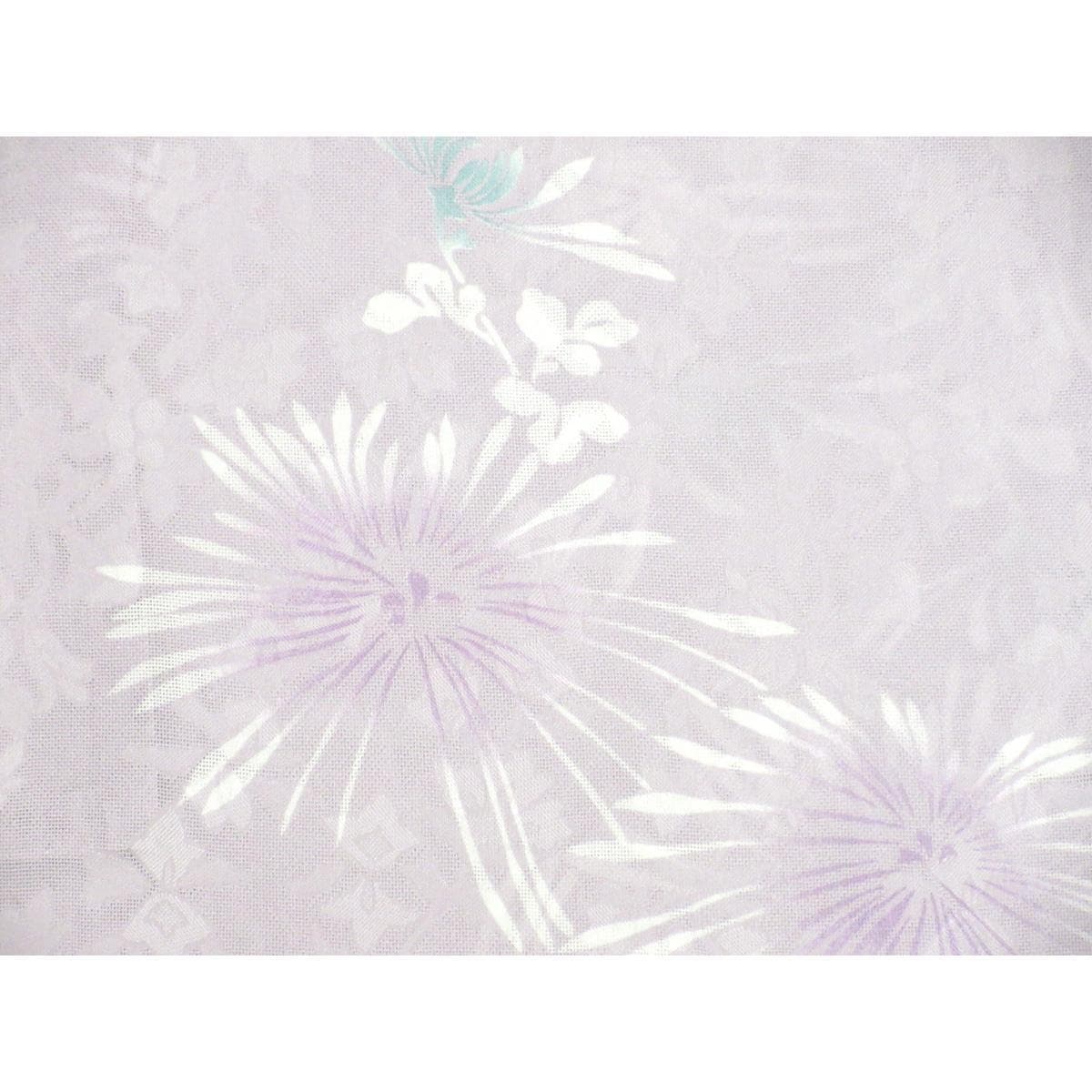 【未使用品】羽織　単衣　紋紗織　セミロング