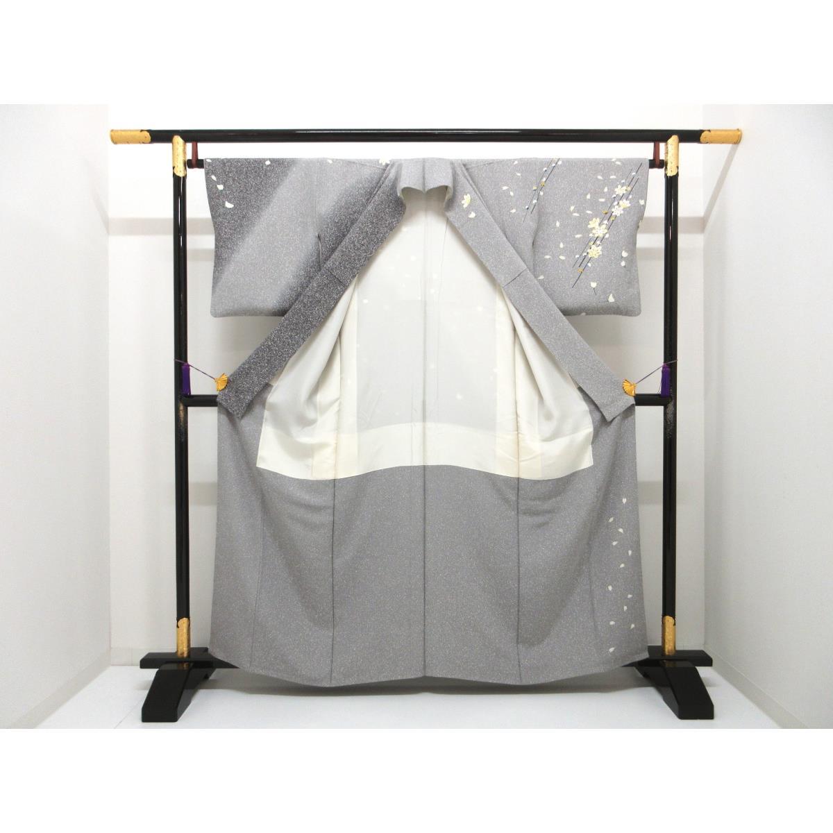 訪問着　友禅加工ボカシ染