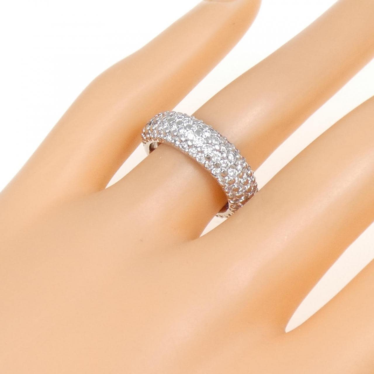 PT900 パヴェ ダイヤモンド リング 1.50CT