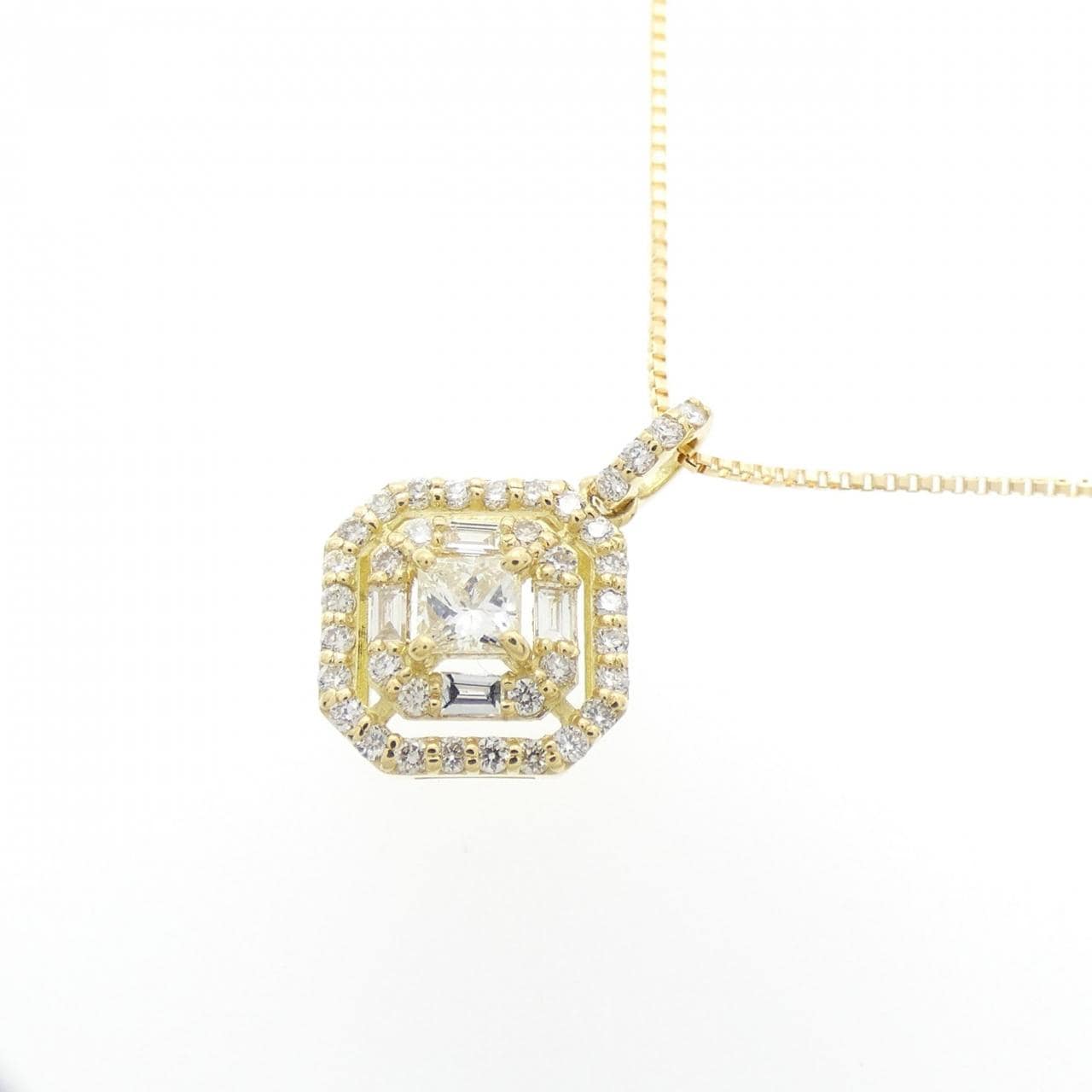 【新品】K18YG ダイヤモンド ネックレス 0.30CT
