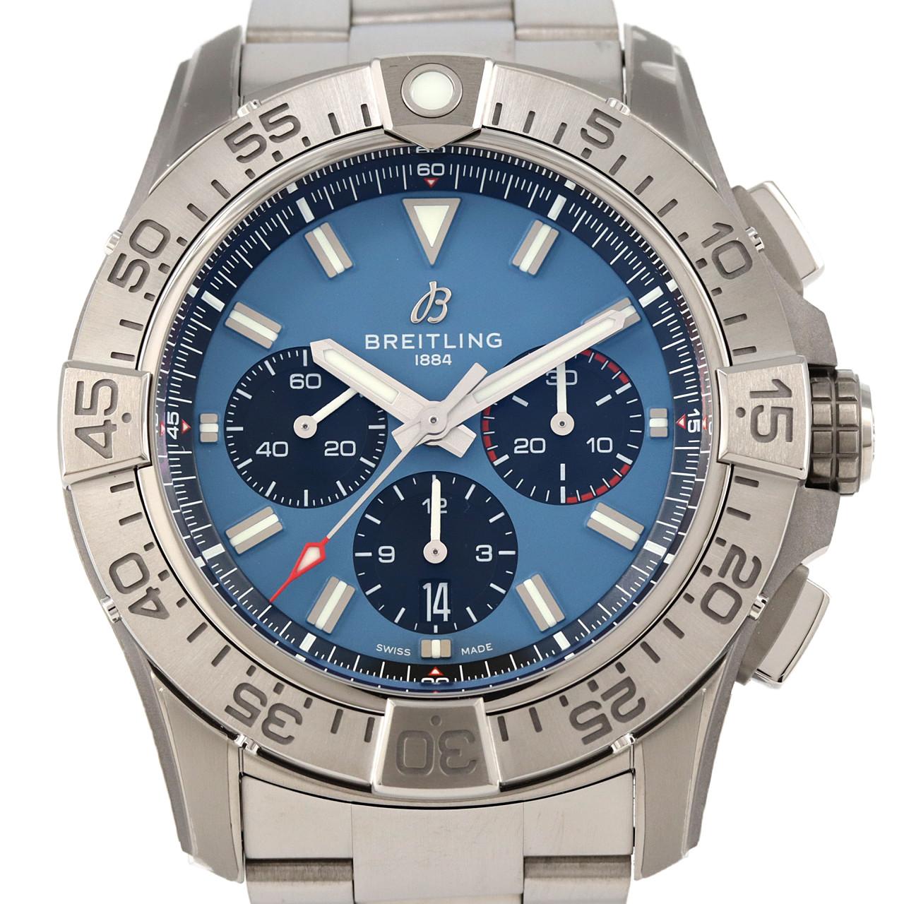 [新品] BREITLING超级复仇者 B01 计时腕表 46 EB0148/EB0148101C1E1 TI自动上弦