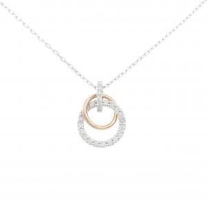 K18WG/K18PG ダイヤモンド ネックレス 0.25CT