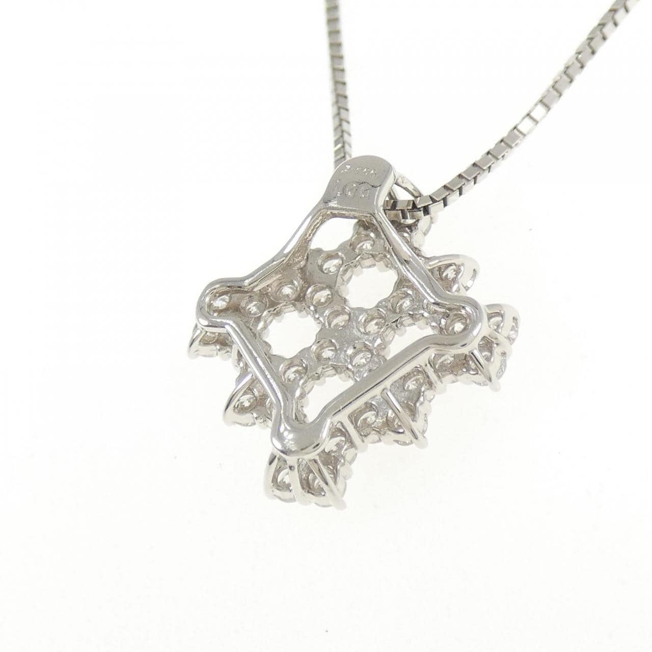 PT900/PT850 ダイヤモンド ネックレス 1.00CT