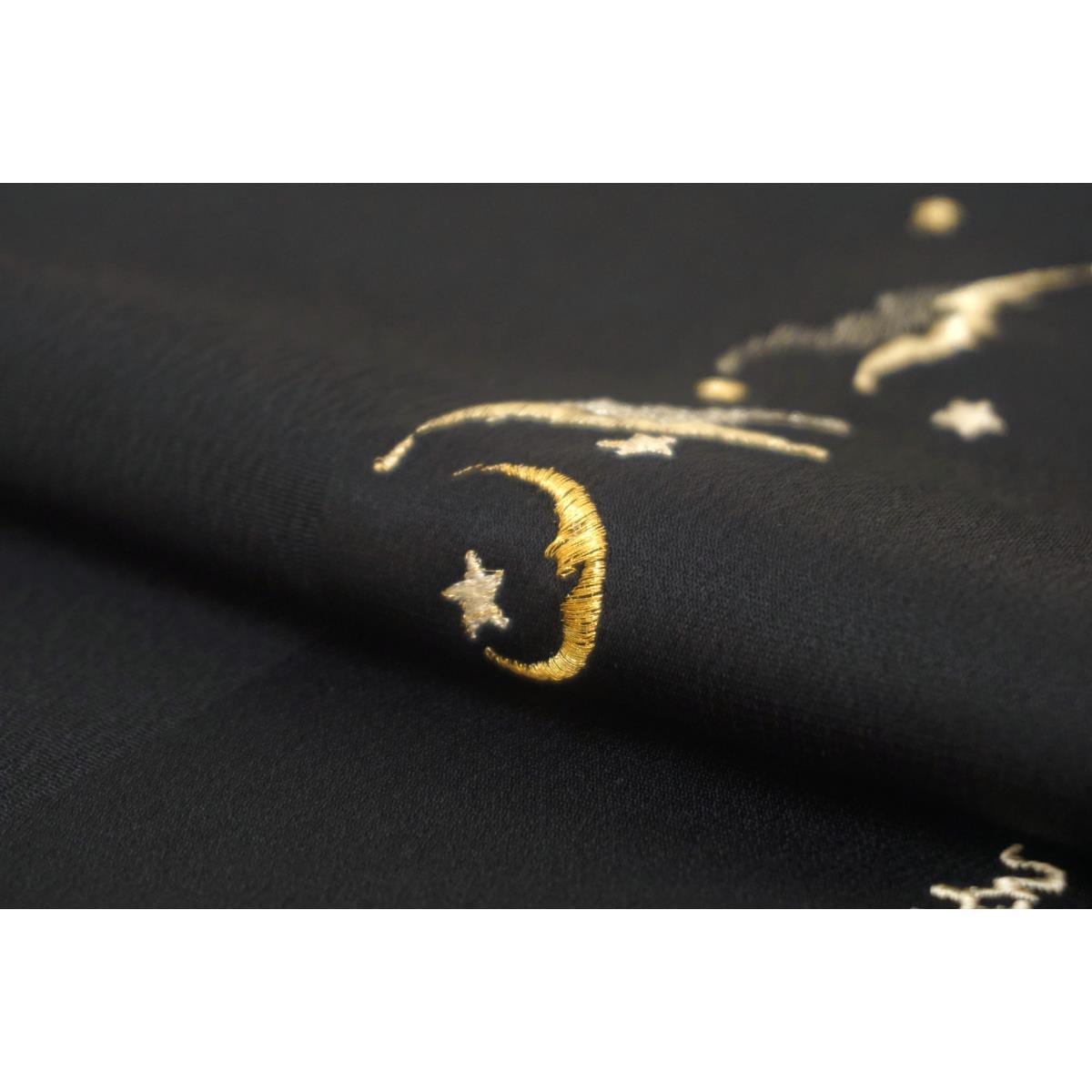 【新品】帯揚　刺繍加工