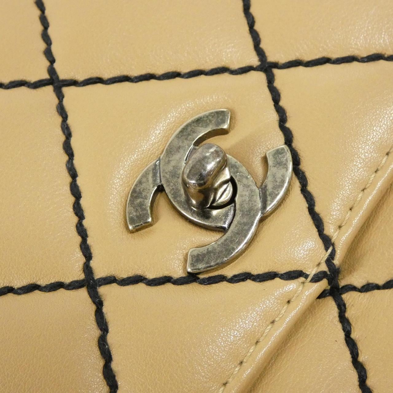 【ヴィンテージ】シャネル ワイルドステッチ ライン 16793 ショルダーバッグ