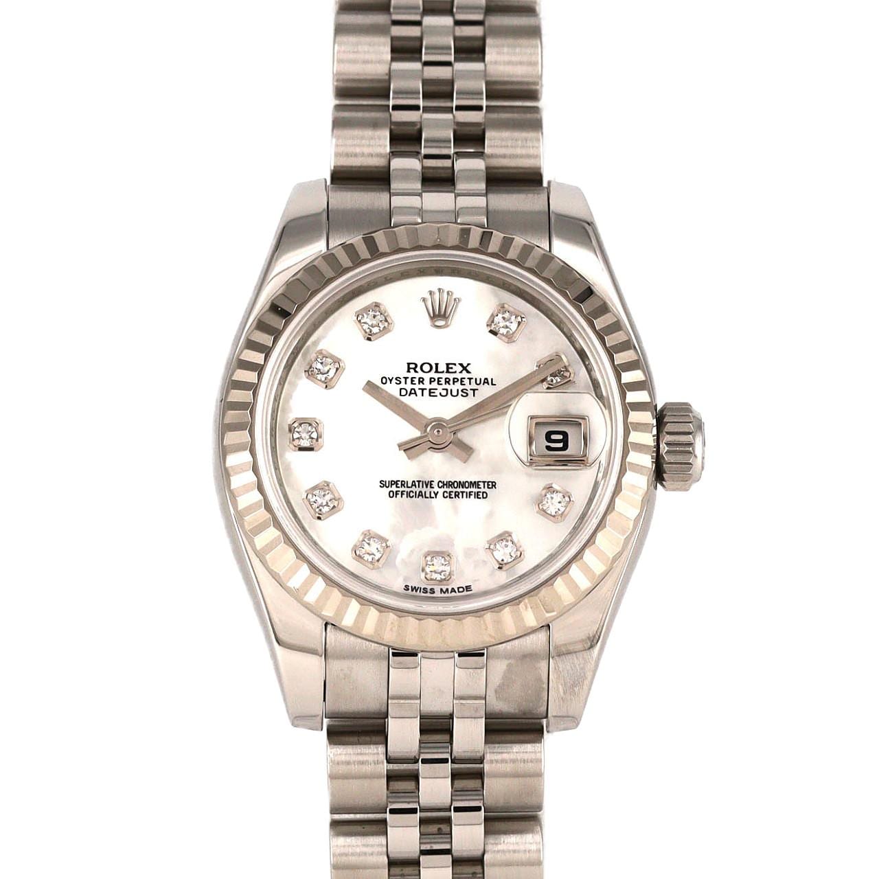 ロレックス デイトジャスト 179174NG SSxWG 自動巻 ランダム番