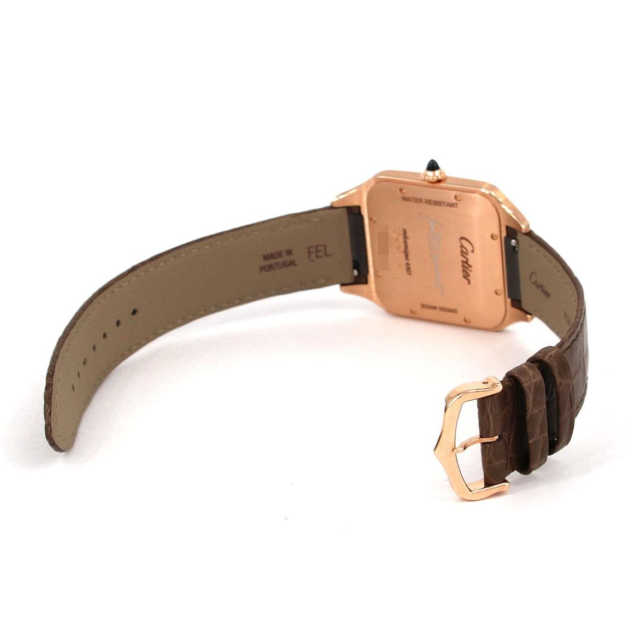 カルティエ サントスドゥモン XL PG WGSA0112 PG･RG 手巻