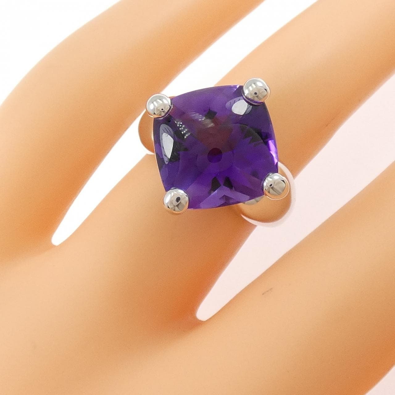 タサキ アメジスト リング 6.26CT