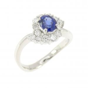 PT900 サファイヤ リング 0.73CT