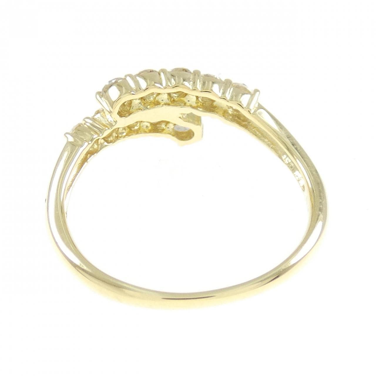 K18YG ダイヤモンド リング 0.50CT