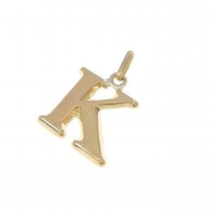 K18YG イニシャルK ペンダント