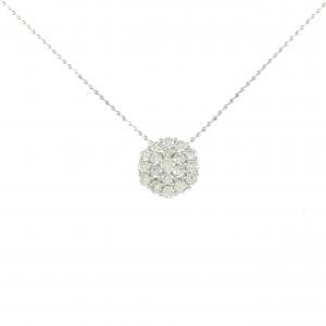 PT950/PT850 ダイヤモンド ネックレス 0.60CT