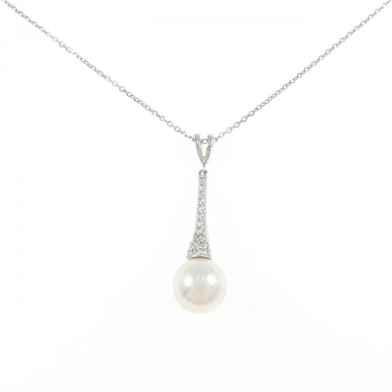 PT950/PT850 アコヤパール ネックレス 8.6mm