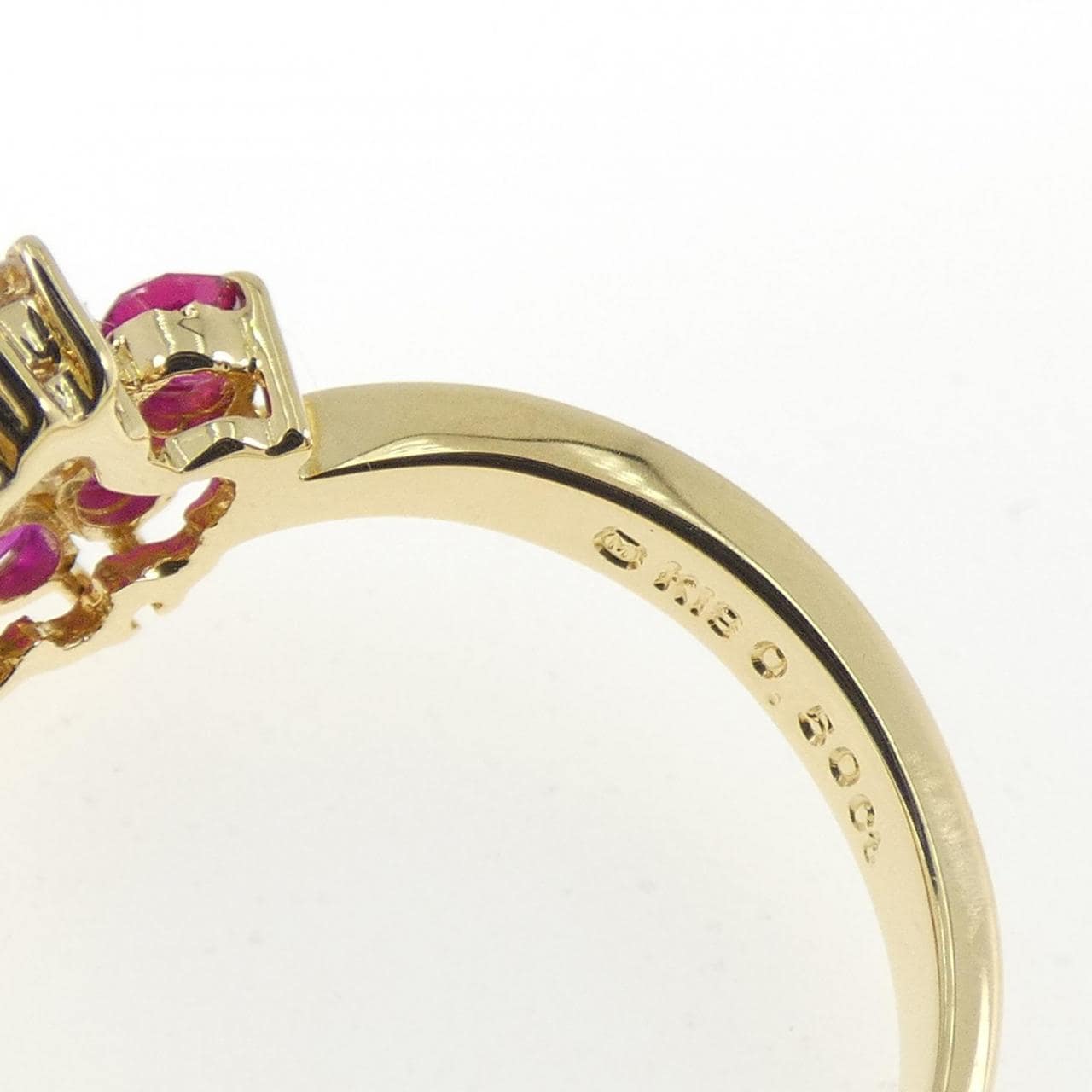 ミキモト ルビー リング 0.50CT