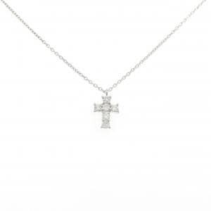 ヴァンドーム ダイヤモンド ネックレス 0.18CT