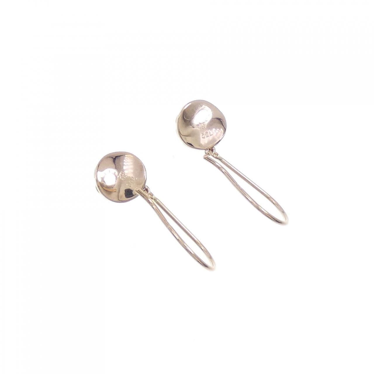 Niwaka K18PG earrings