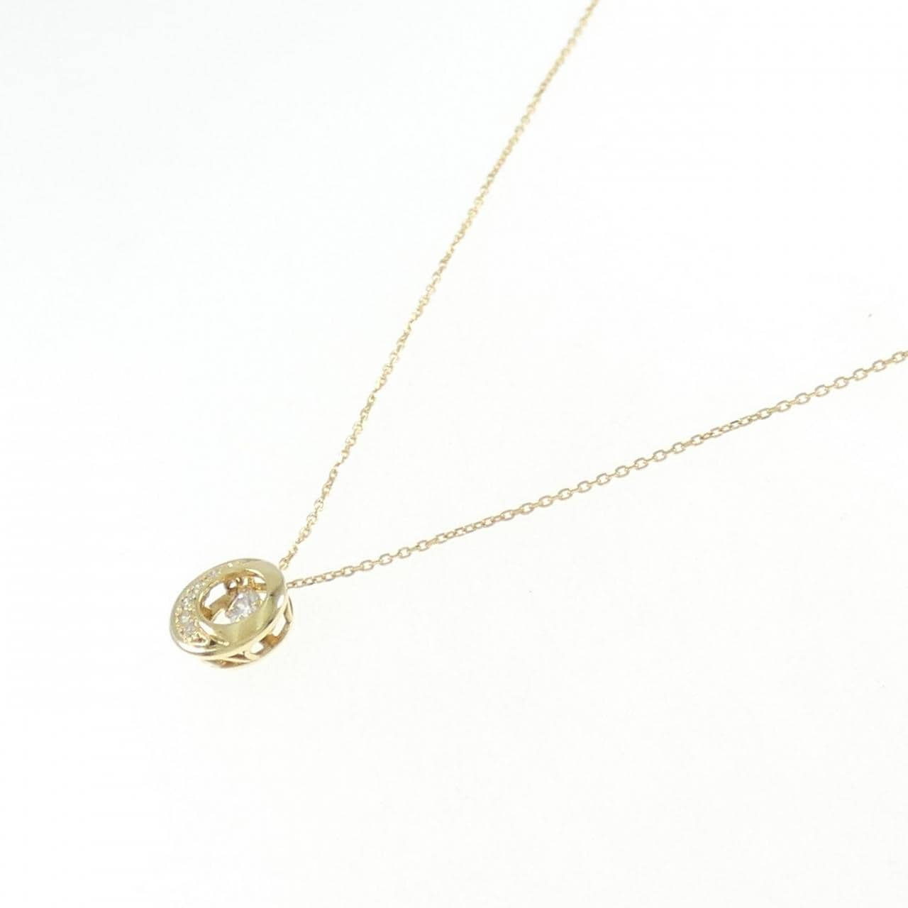 festaria Swinging Star Necklace 0.099CT