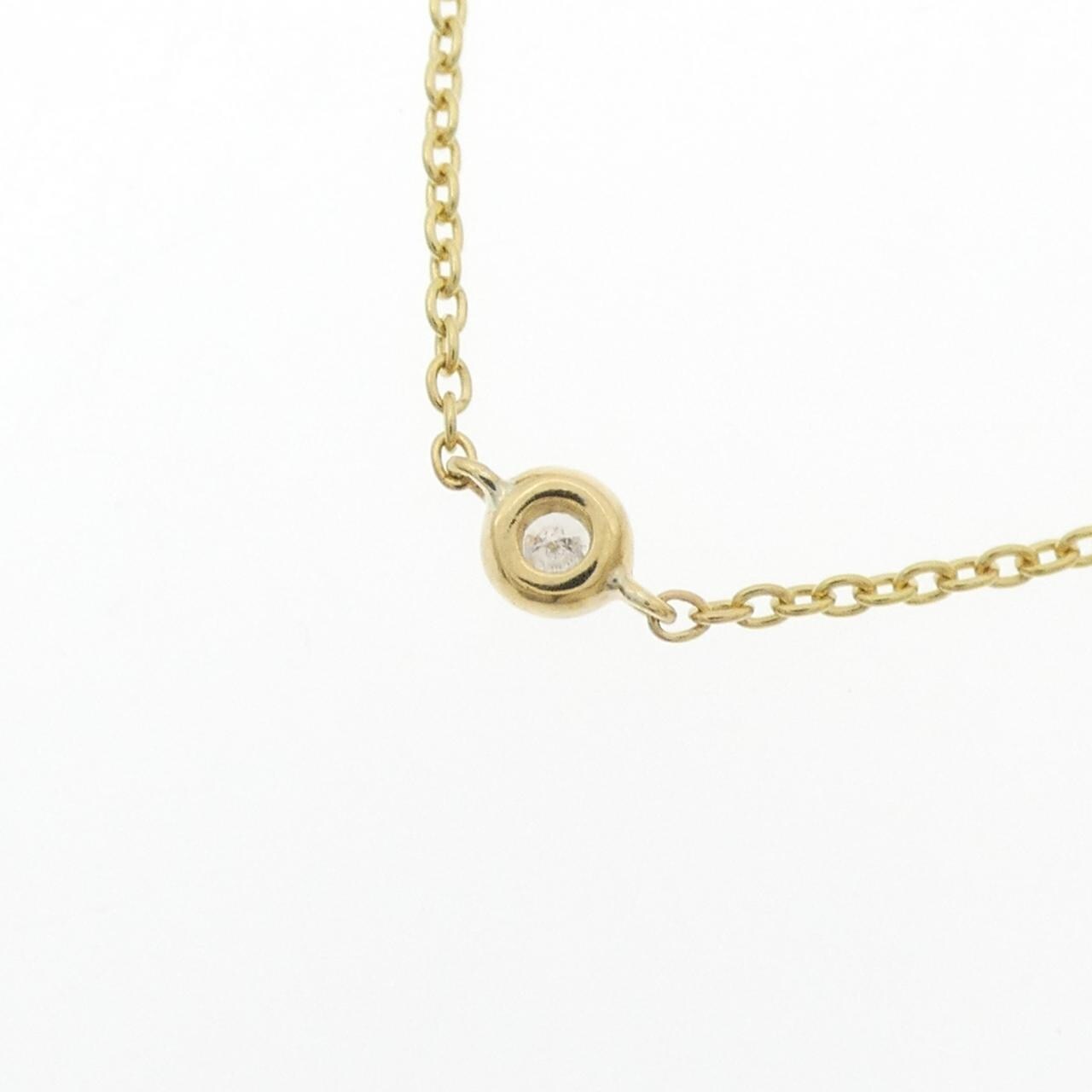 K18YG ダイヤモンド ネックレス 0.30CT