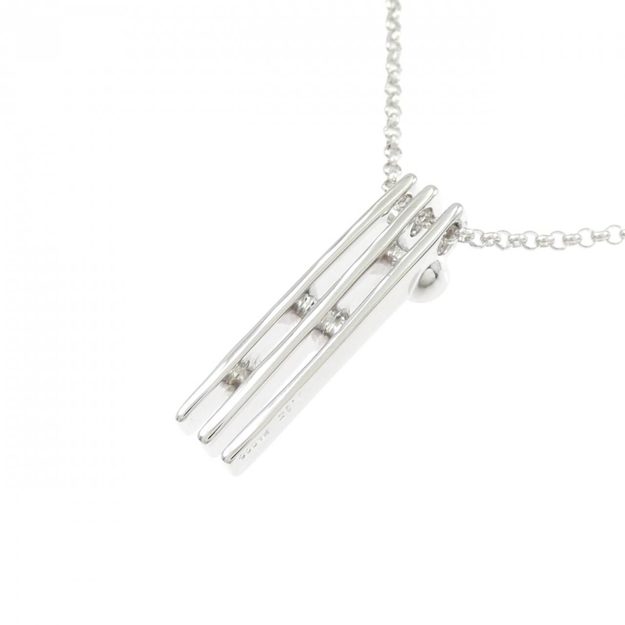 PT900/PT850 ダイヤモンド ネックレス 0.15CT
