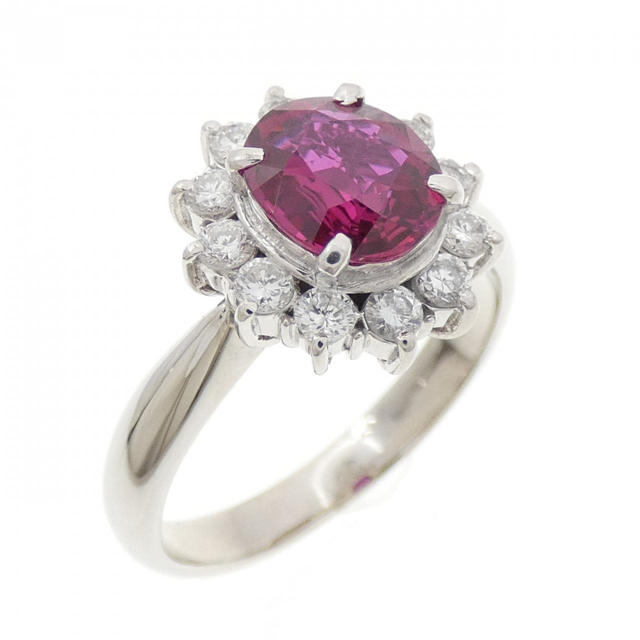 PT900 ルビー リング 1.47CT