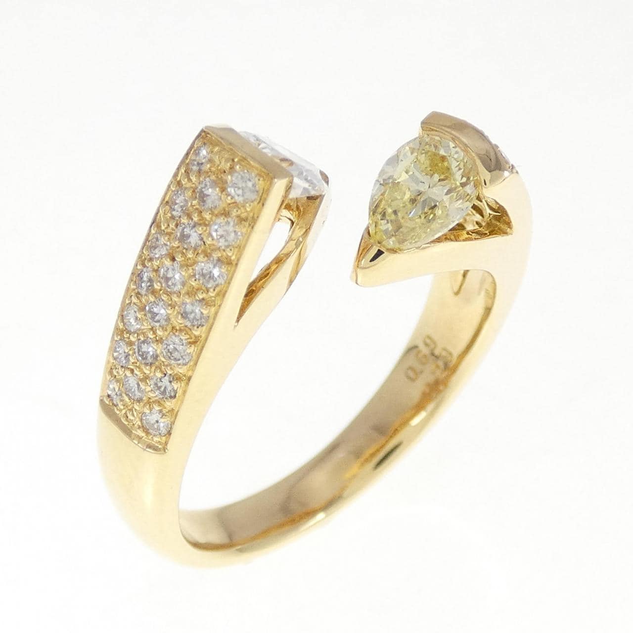 K18YG ダイヤモンド リング 0.69CT