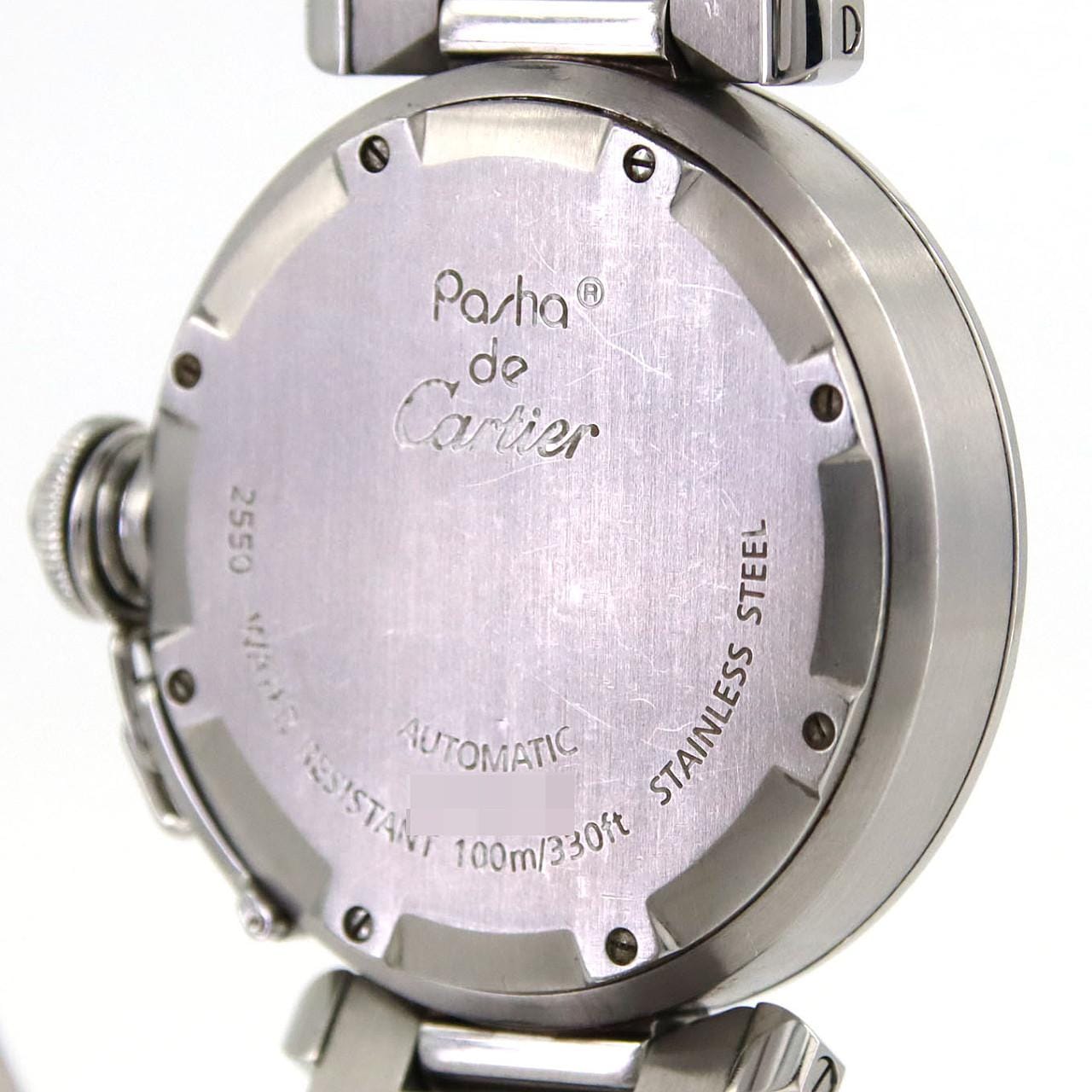 【ノーメンテナンス還元価格】カルティエ パシャC GMTグランデデイト W31049M7 SS 自動巻