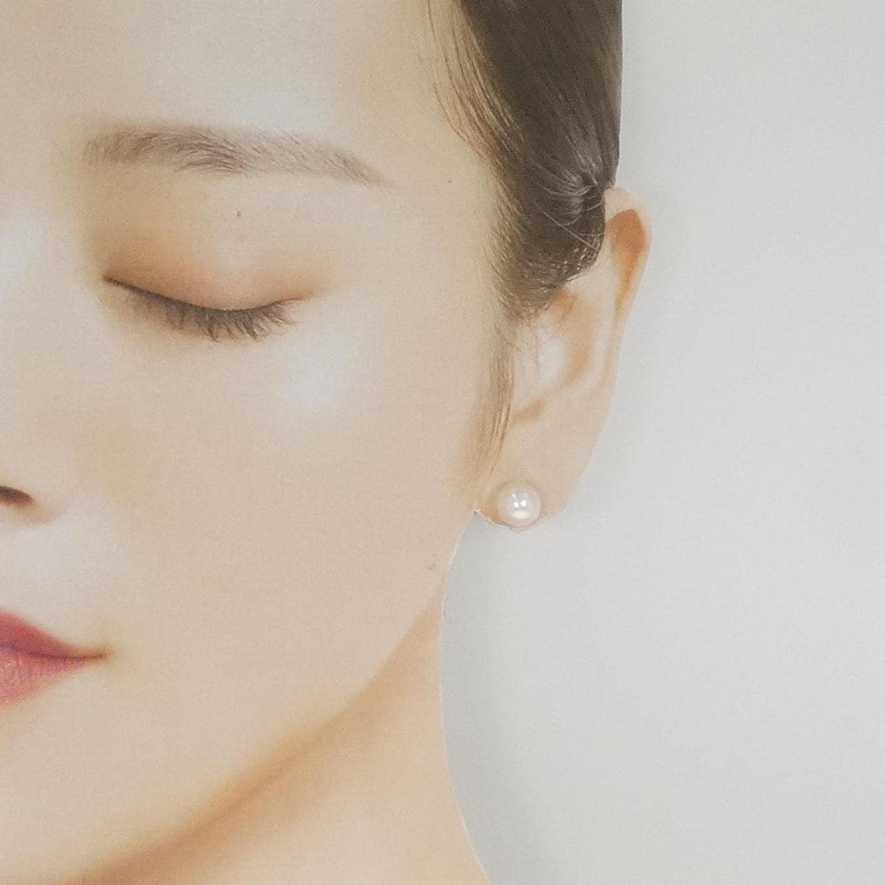 K14WG アコヤパール ピアス 8.3mm