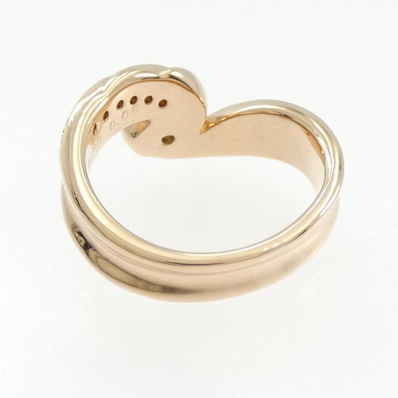 K18PG ダイヤモンド リング 0.20CT