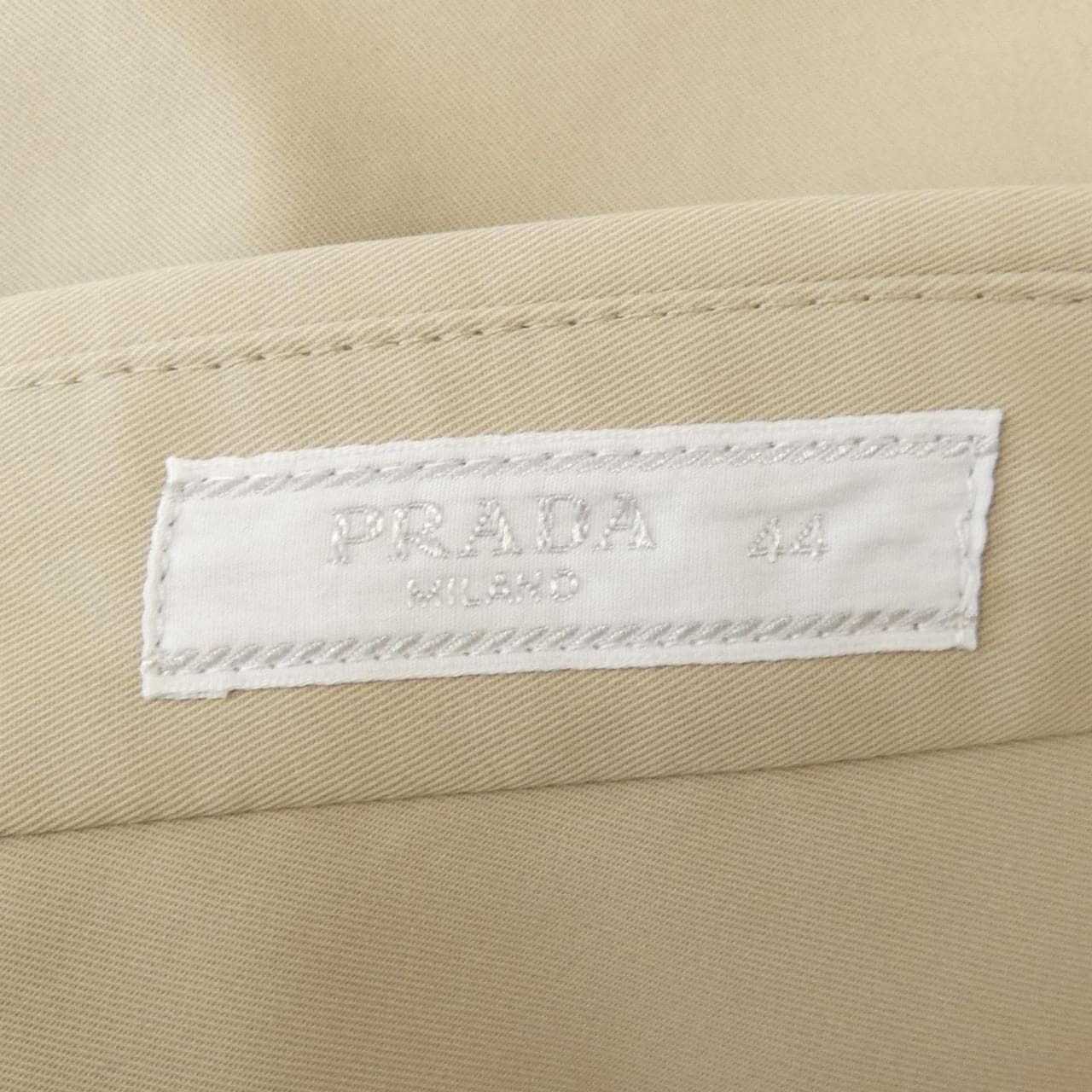 プラダ PRADA コットン パンツ キーリング付 UP0419 SOOO 19AM パンツ