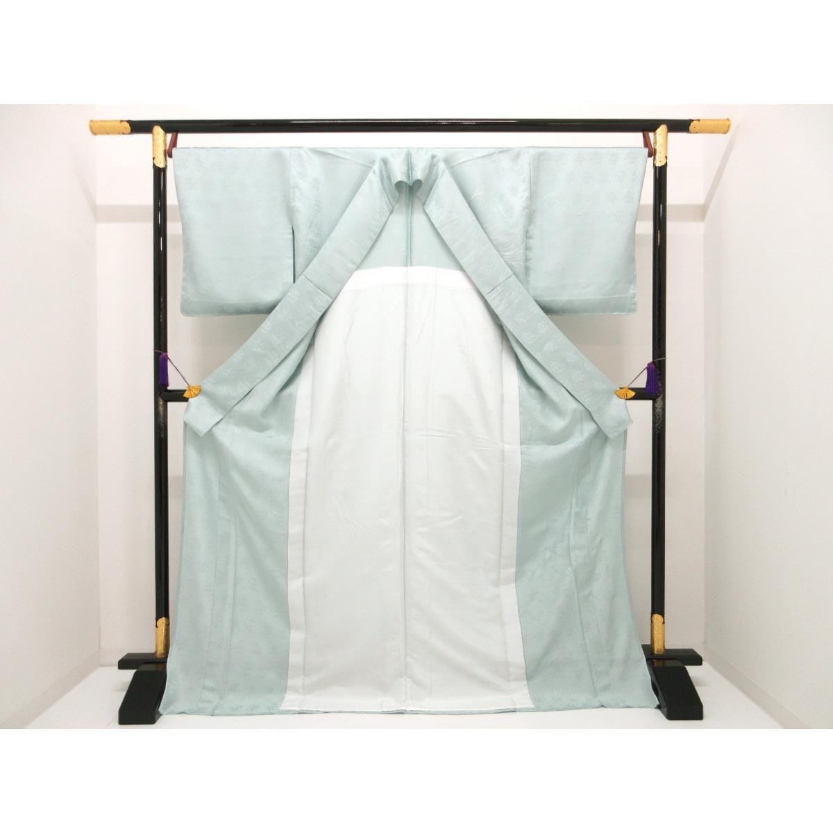 【未使用品】単衣　訪問着　銀彩加工