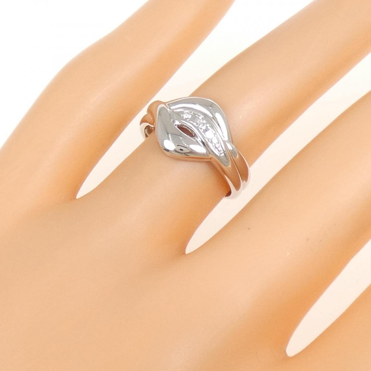 PT900 ダイヤモンド リング 0.03CT