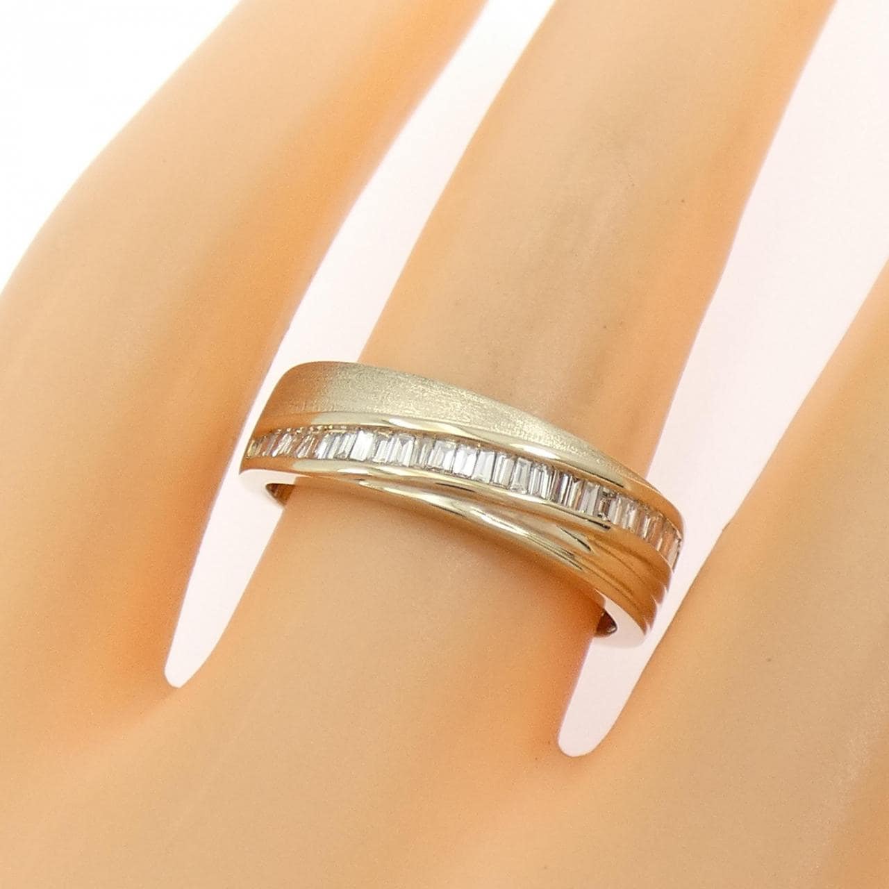 K18YG ダイヤモンド リング 0.26CT