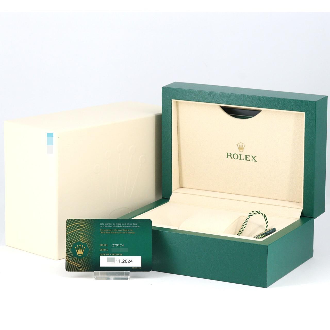 【新品】ロレックス デイトジャスト 279174 SSxWG 自動巻