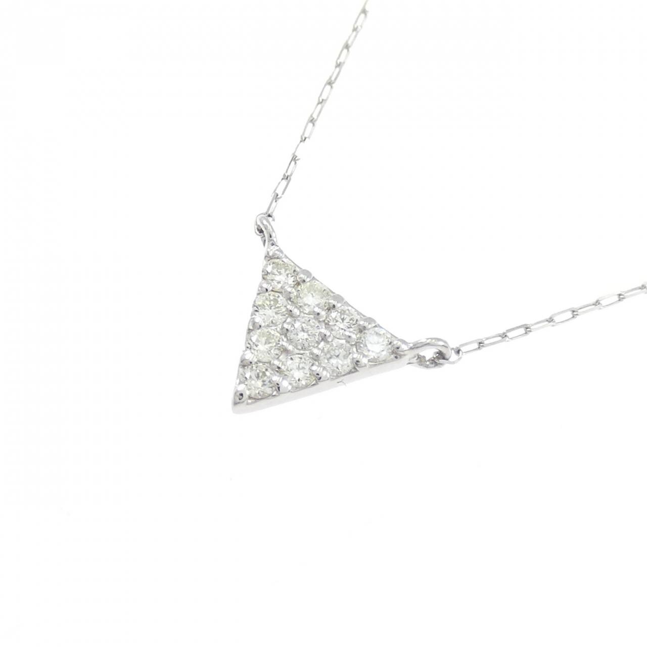 【新品】PT900 ダイヤモンド ネックレス 0.10CT