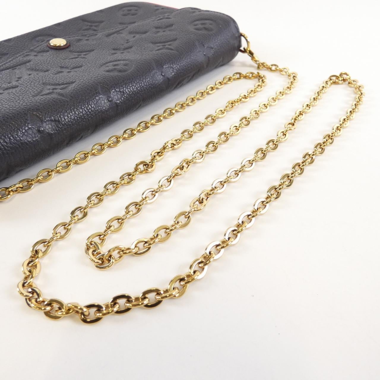 LOUIS VUITTON Monogram Empreinte Félicie M64099 單肩包