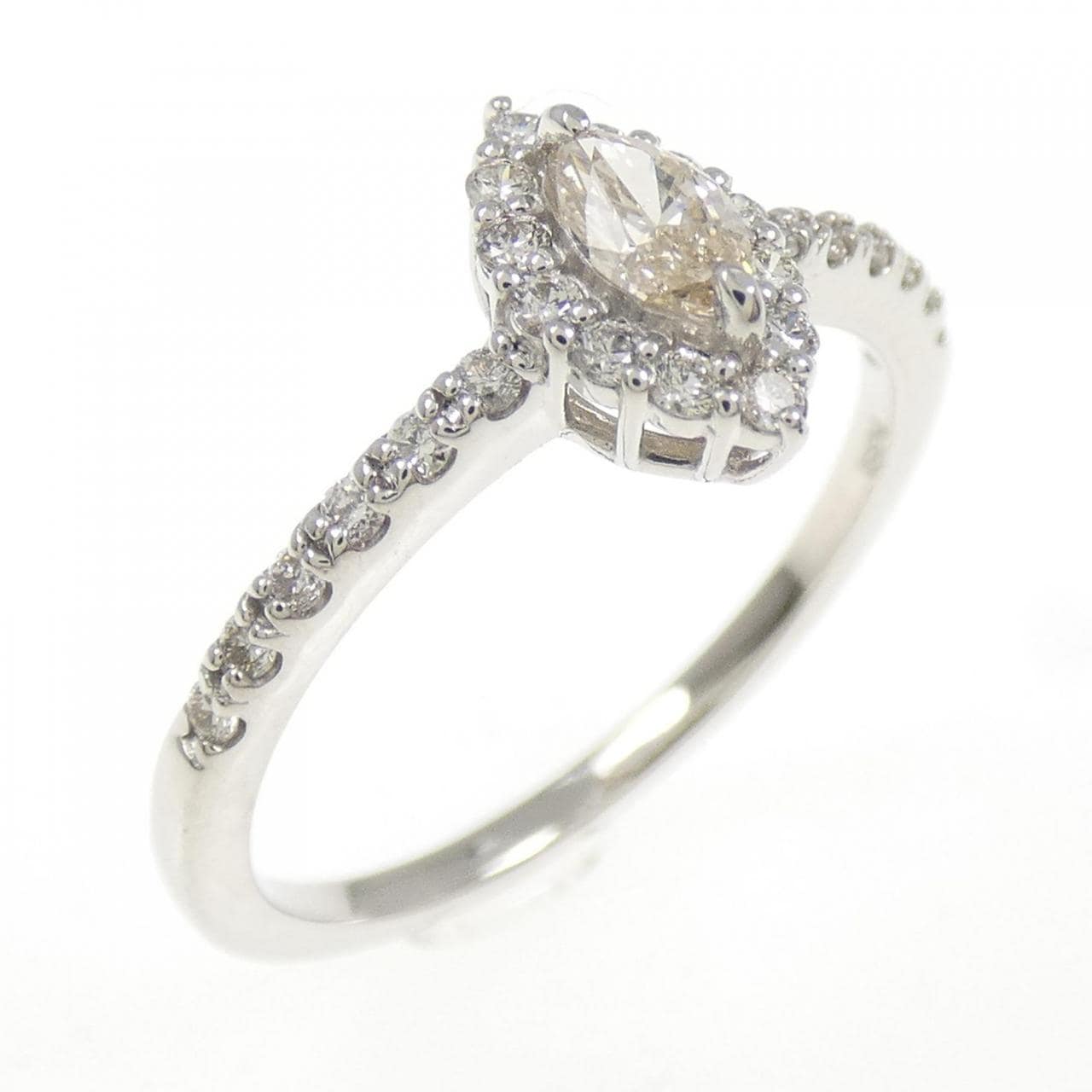 PT950 ダイヤモンド リング 0.30CT