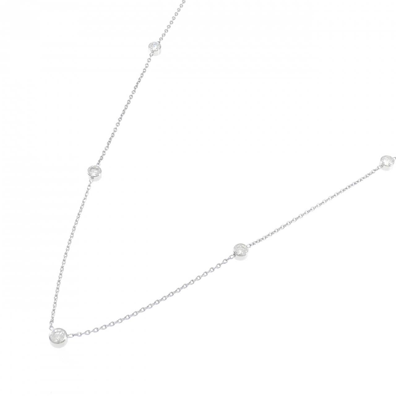 PT850 ダイヤモンド ネックレス 0.80CT
