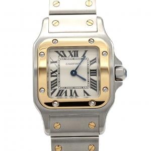 カルティエ サントスガルベSM コンビ W20012C4 SSxYG クォーツ