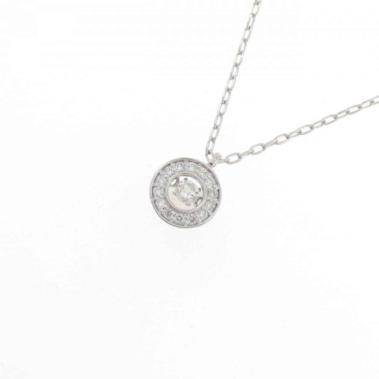 PT900/PT850 ダイヤモンド ネックレス 0.10CT